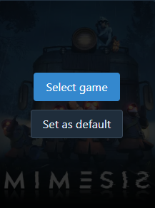 Select game