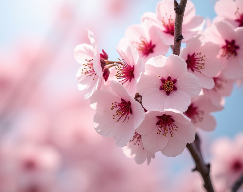 진해군항제 벚꽃 이미지입니다.