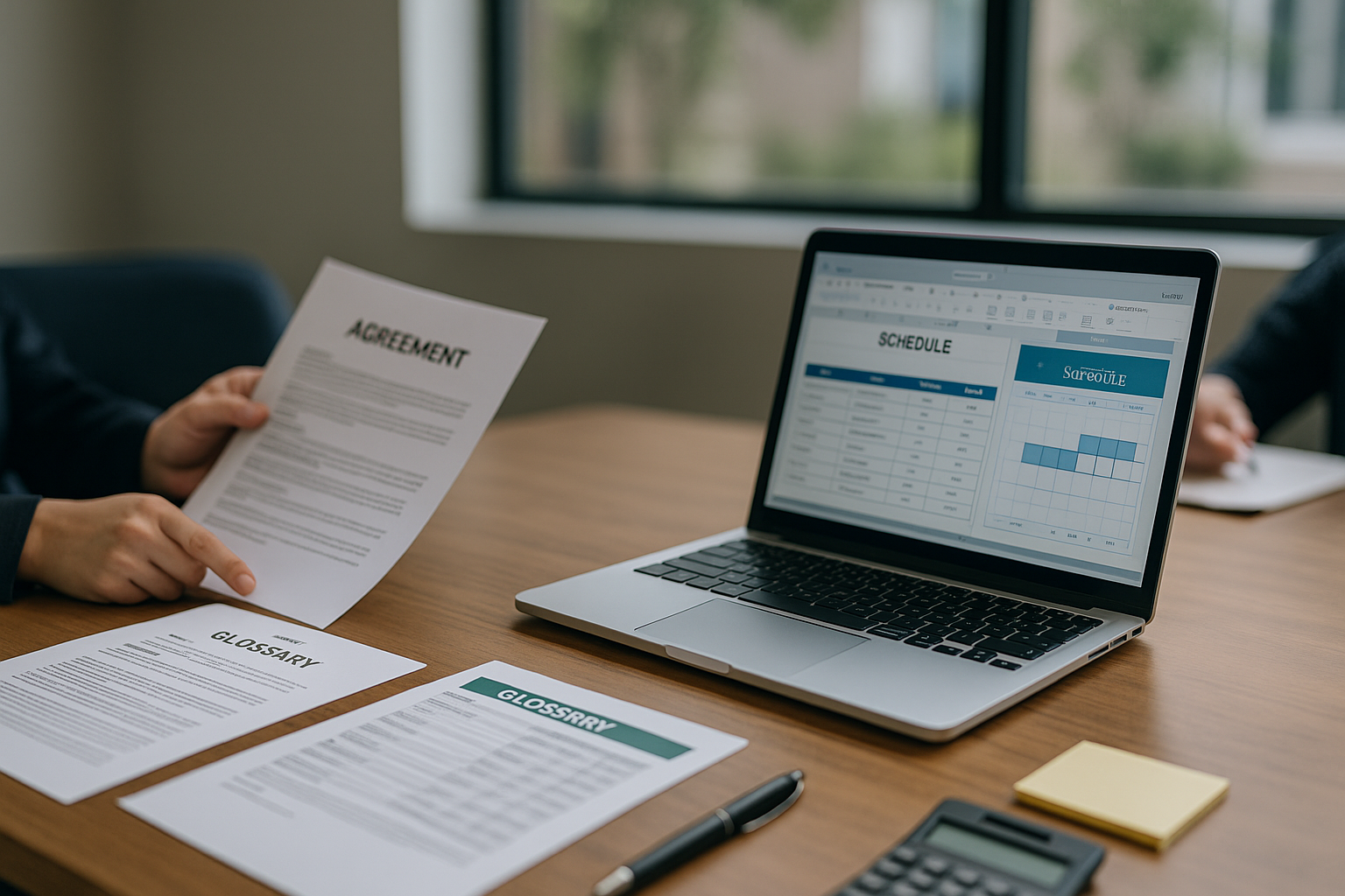 협약서 작성 과정 검토