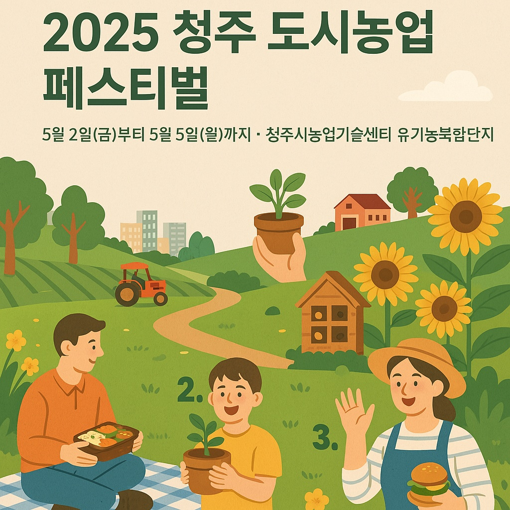 청주 도시농업 페스티벌 이미지