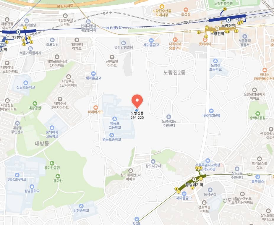 라클라체자이드파인 위치도