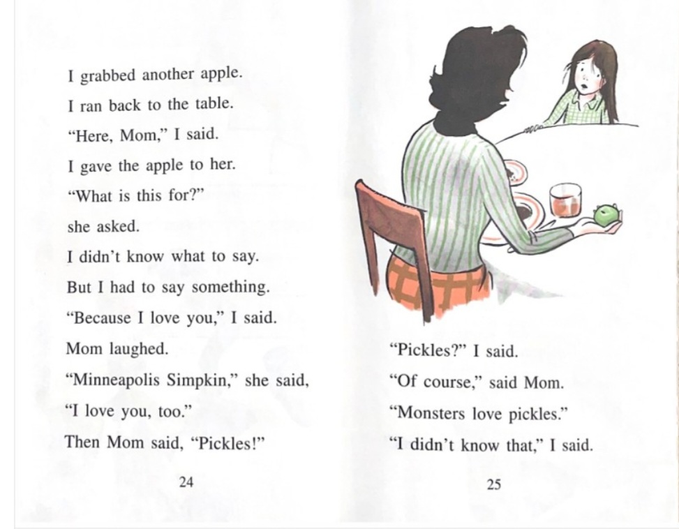 어린이 영어 동화 "No more monsters for me" 24~25
page