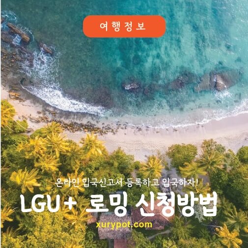 LG 유플러스 로밍하는 방법