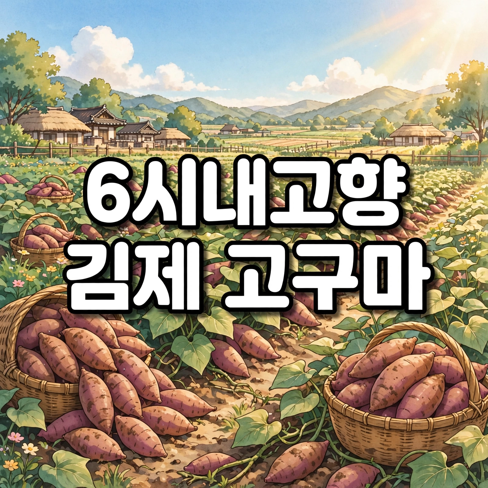 6시내고향 김제 고구마