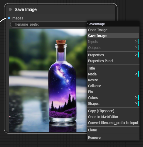 comfyUI 최종 이미지