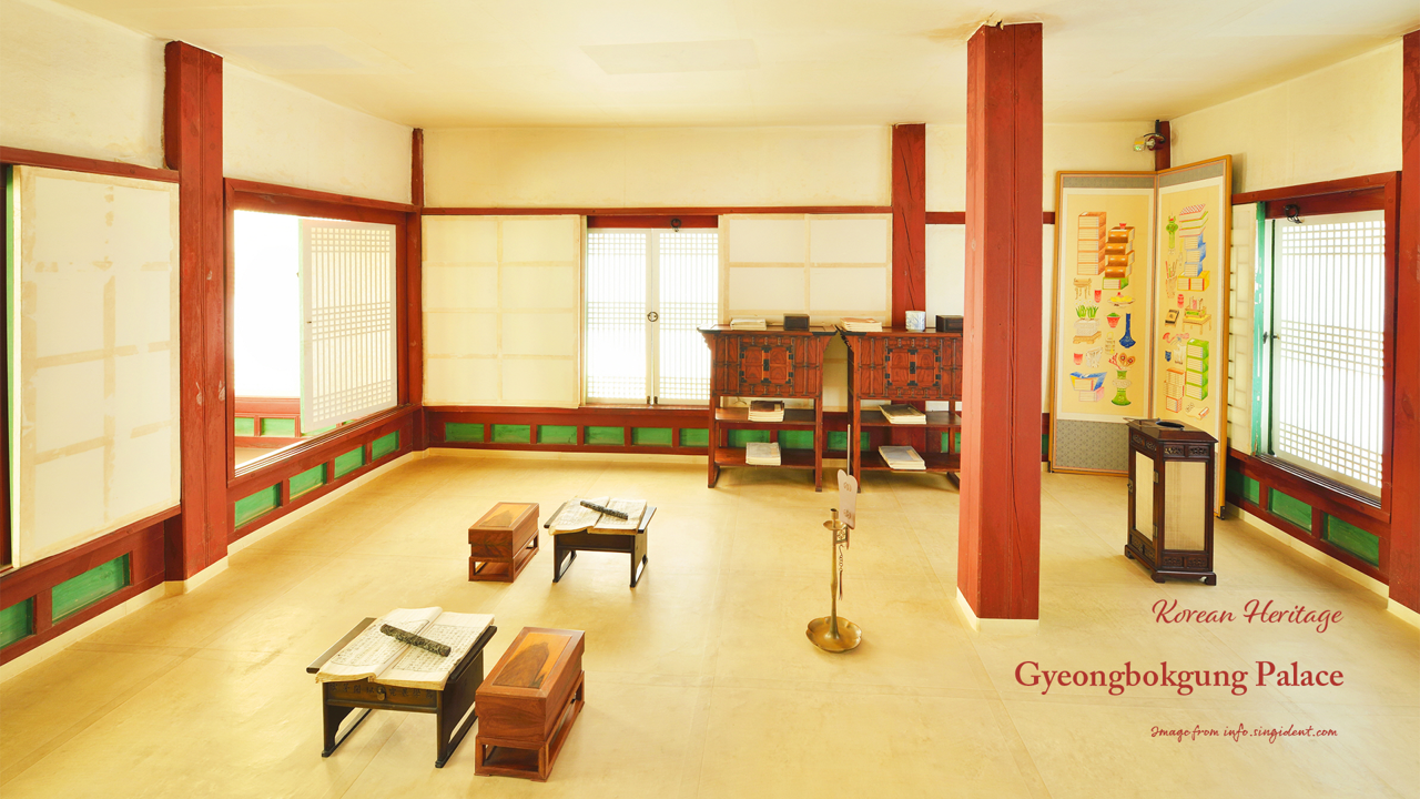 12 만춘전 내부 온돌방 C - Gyeongbokgung Palace, Korean Heritage 경복궁배경화면