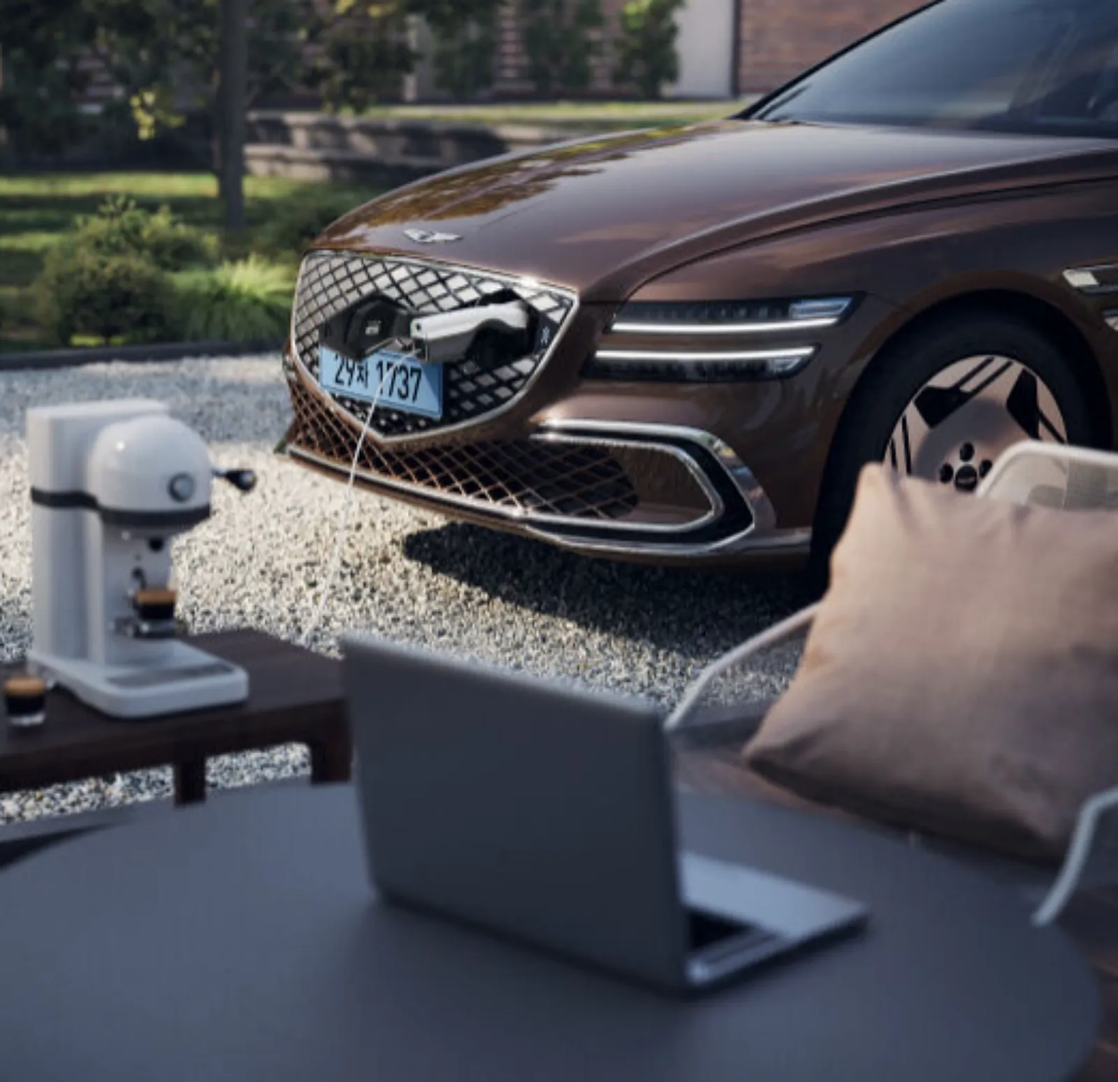 제네시스-G80-전기차-충전