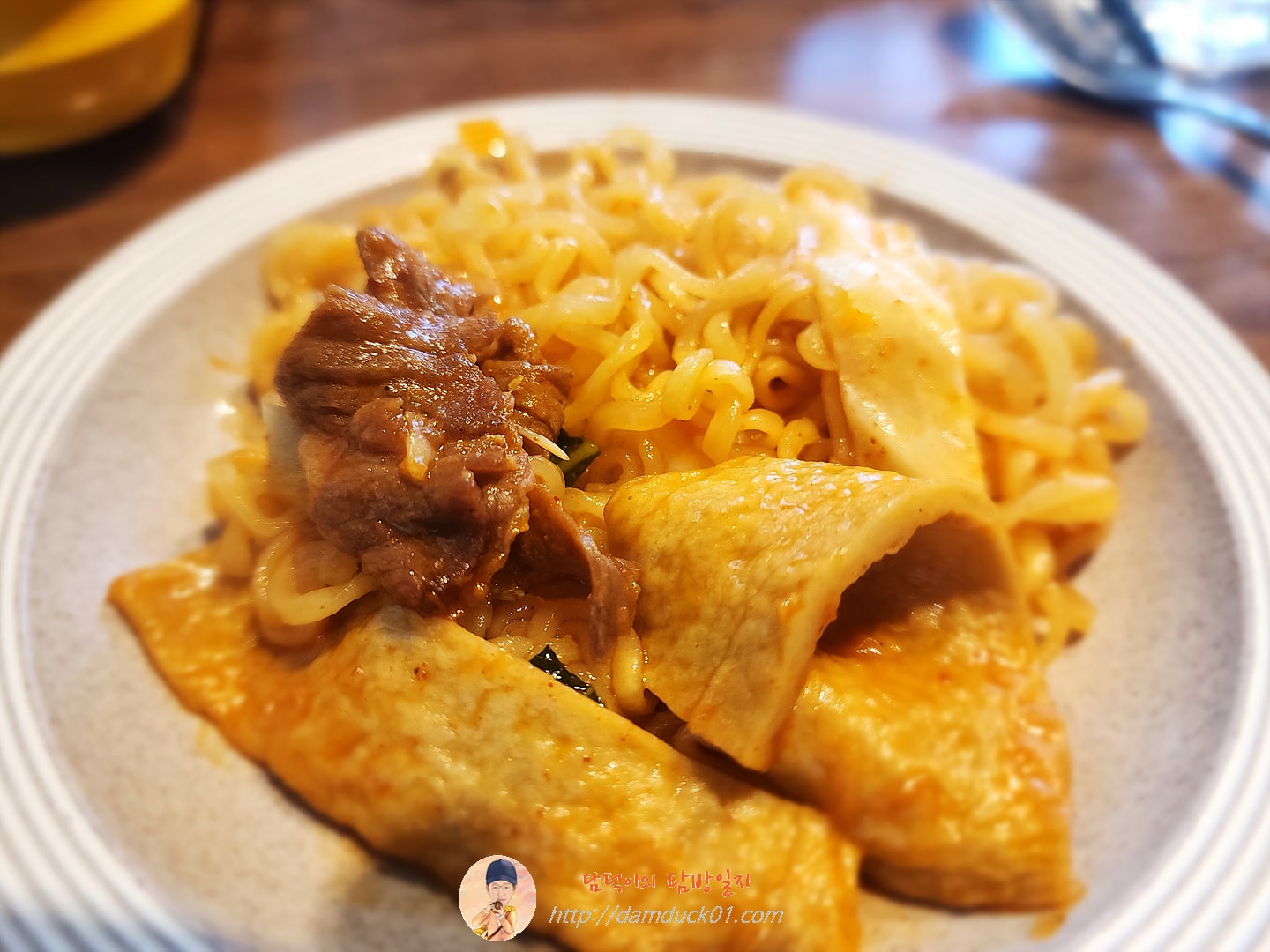 차돌박이 떡볶이