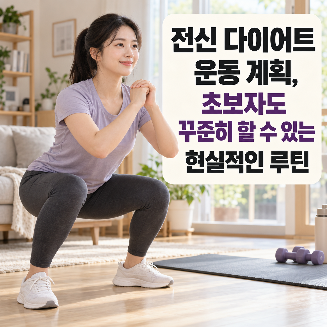 전신 다이어트 운동 계획