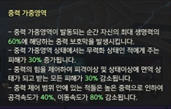 중력 가중영역(돈까스) 효과