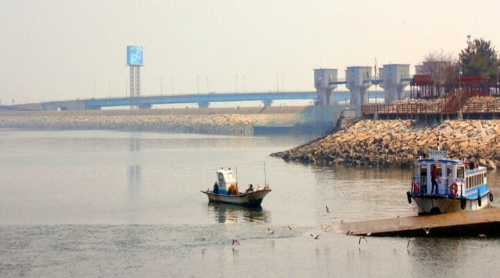 삽교호 관광지 전경