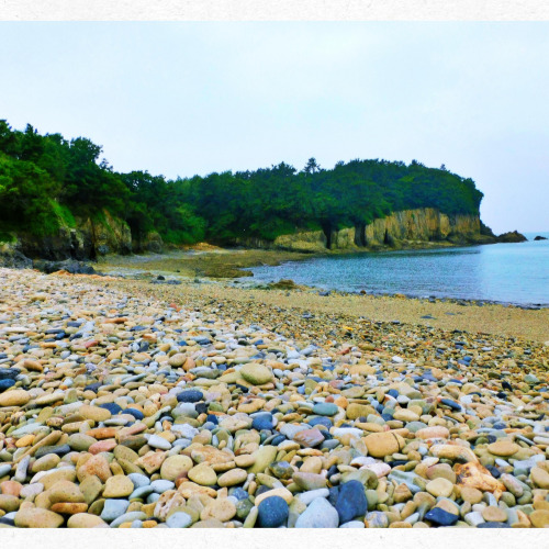 학동몽돌해변과 바람의 언덕