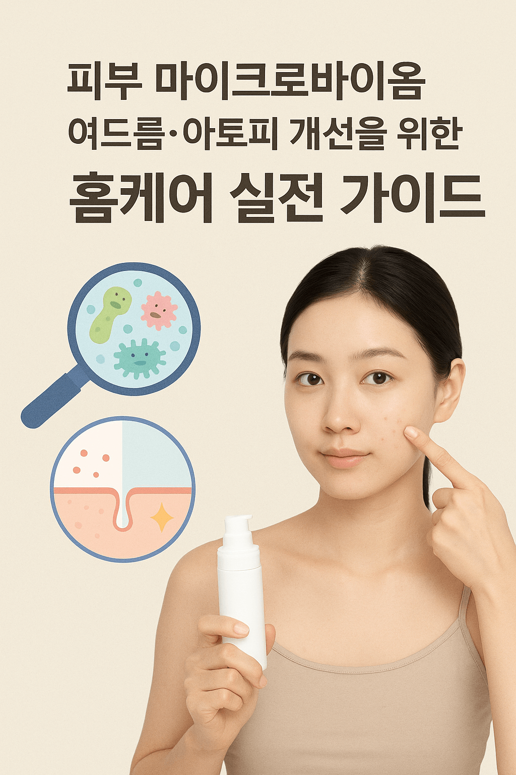 피부 마이크로바이옴, 여드름·아토피 개선을 위한 홈케어 실전 가이드