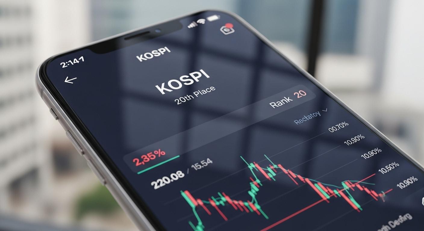 코스피시총순위 20위