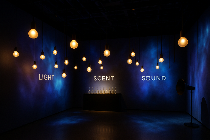 오감형 브랜드 체험 전시 공간