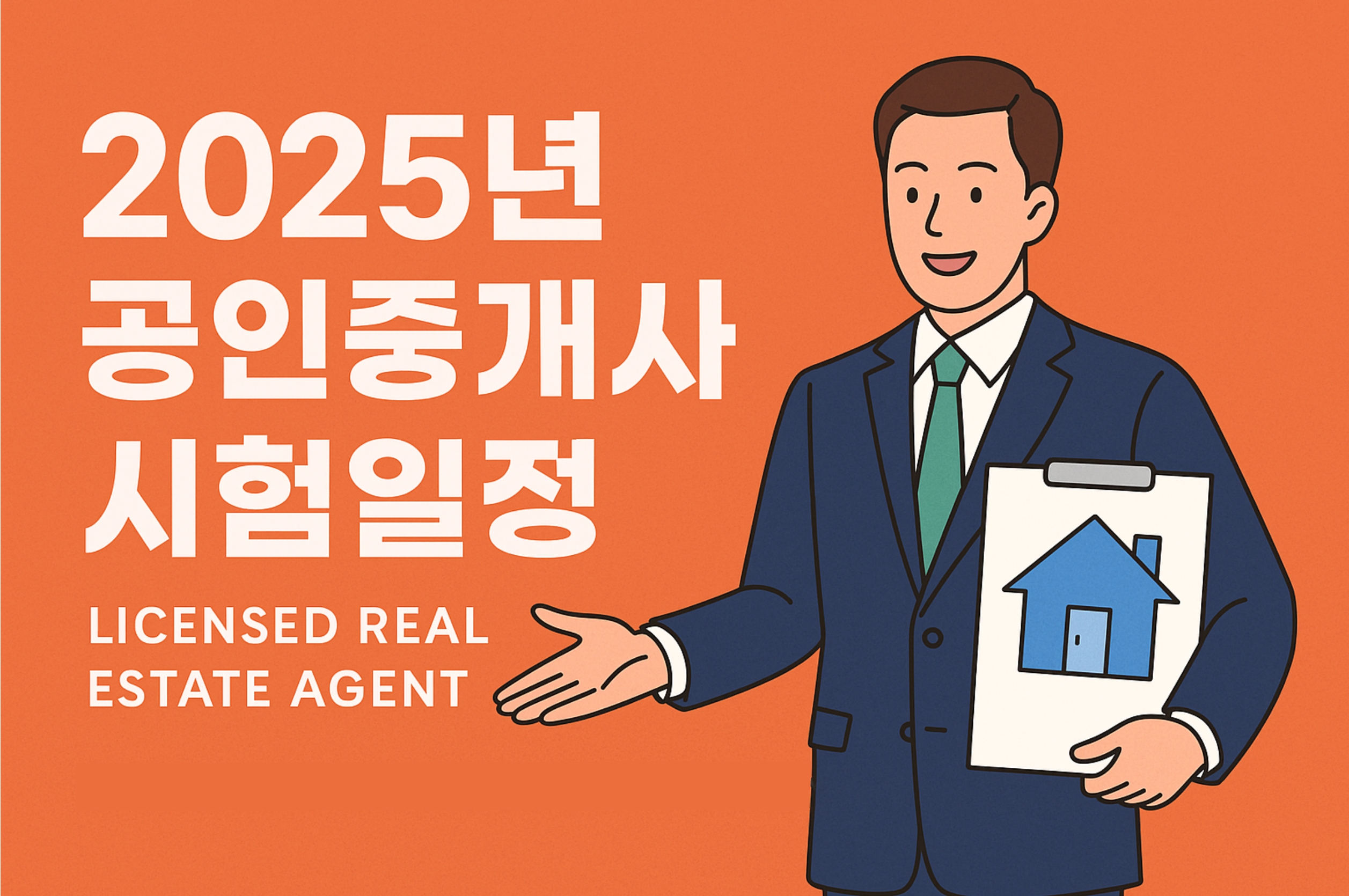2025년 공인중개사 시험일정