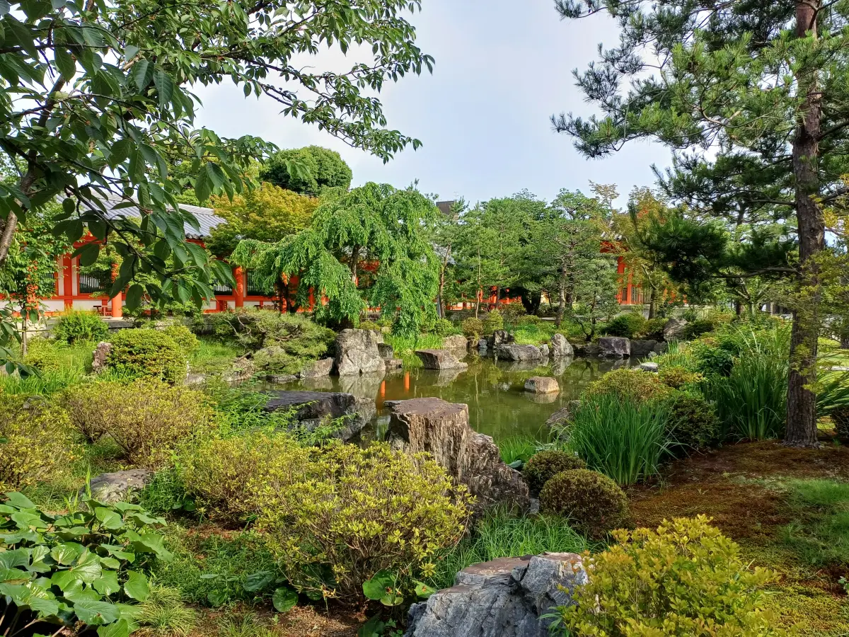 산주산겐도-정원