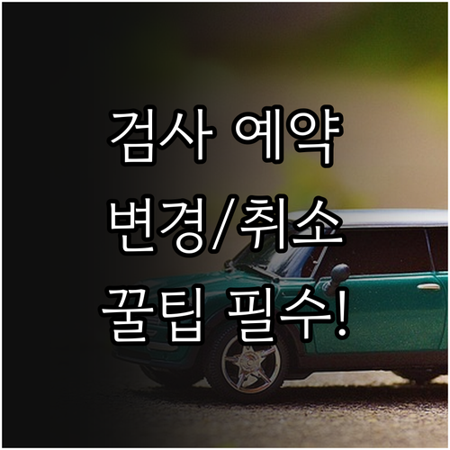 TS 한국교통안전공단 자동차 검사 예..