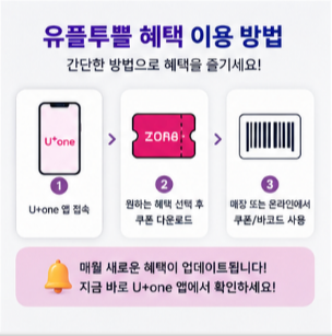 유플멤버십 혜택 100% 활용하는 방법