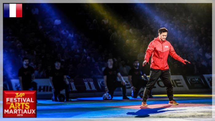 23 Mar. 2019. The 34th Martial Arts Festival in Paris, France