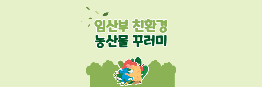 임산부 친환경 농산물 꾸러미