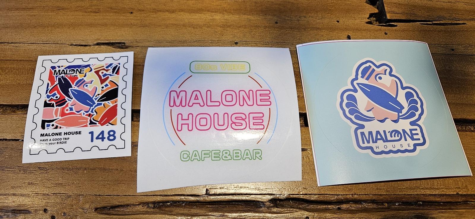 말론하우스-홍보-스티커