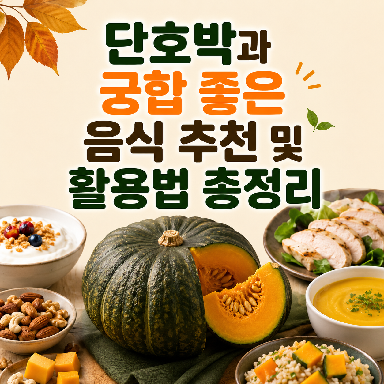 단호박과 궁합 좋은 음식
