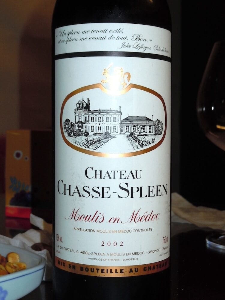 샤토 샤스-스플린 2002