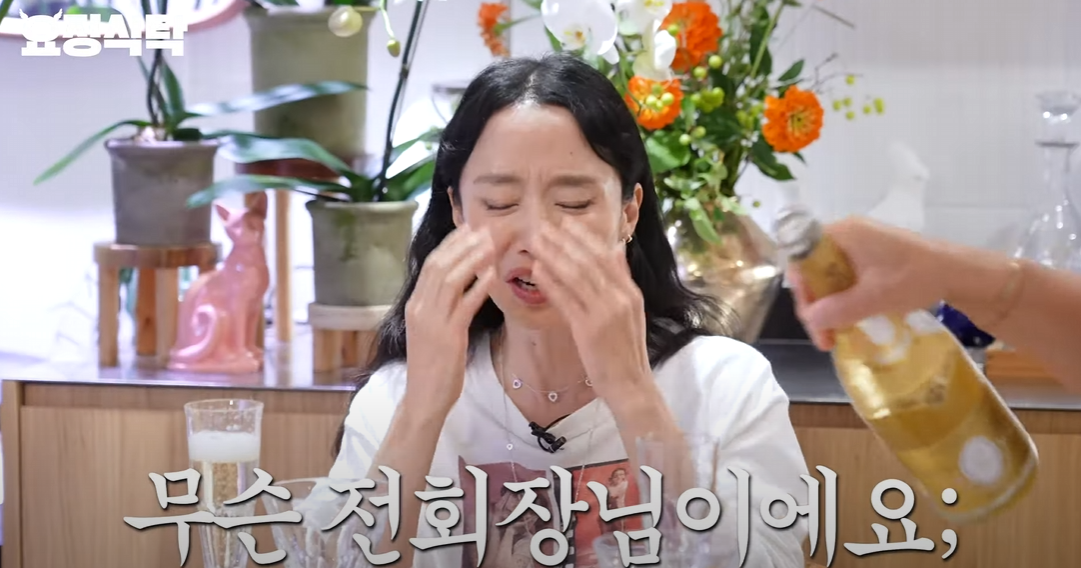 좋은 분위기의 촬영 현장