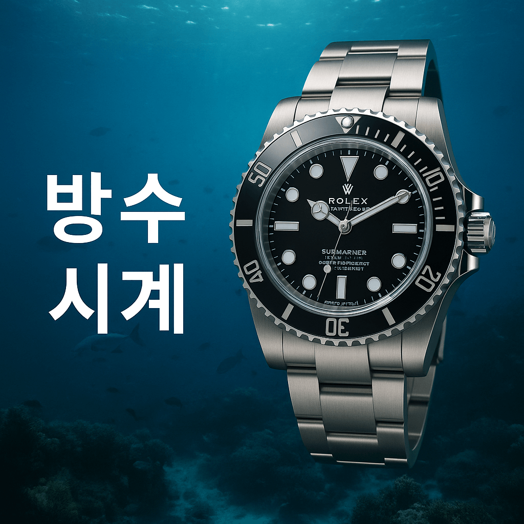 바다속 방수 시계