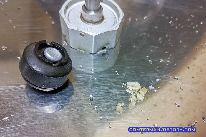 휘슬러 압력솥 유니매틱 고장