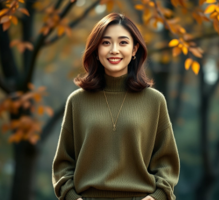 송혜교2025가을 올리브그린그림