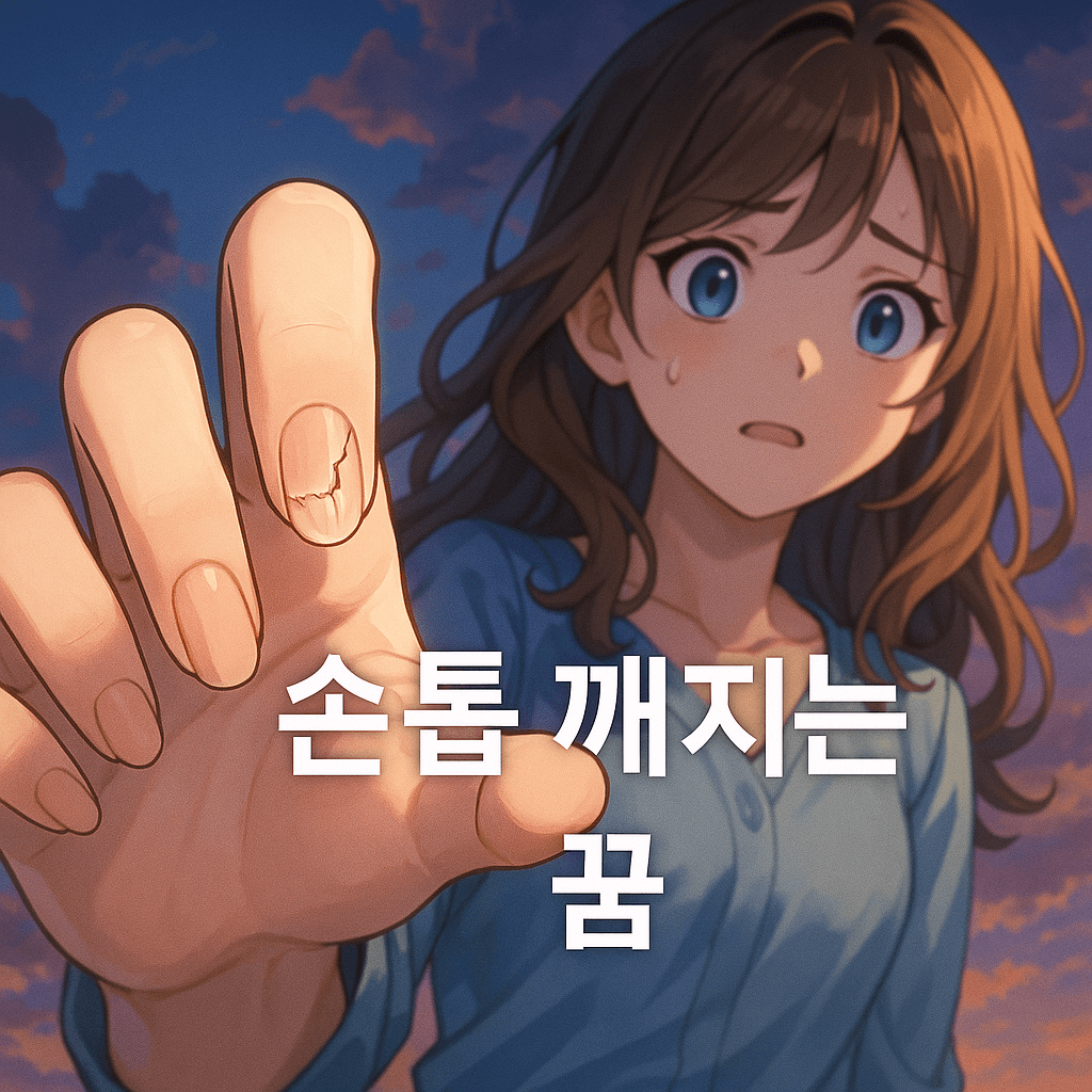 손톱 깨지는 꿈