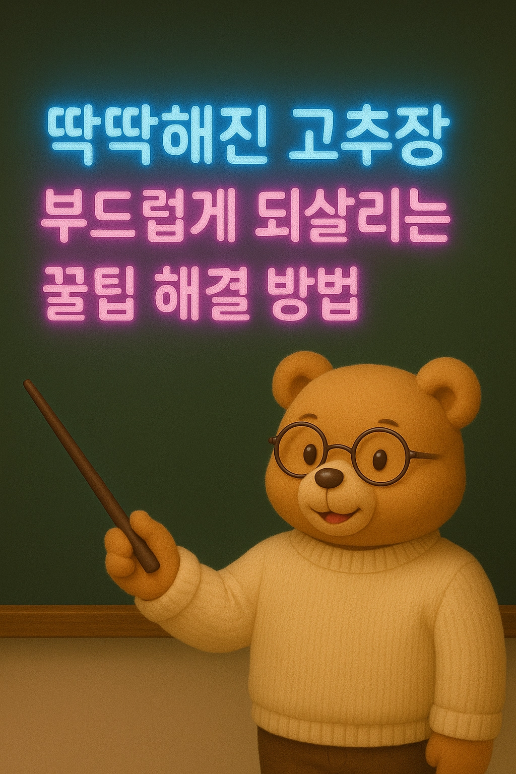 딱딱해진 고추장 부드럽게 되살리는 꿀팁 해결 방법