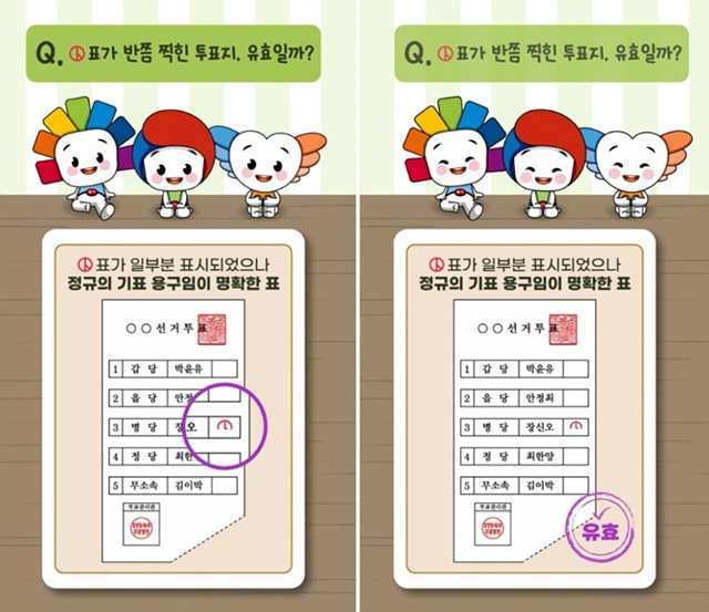 2025 대선 유효표·무효표 기준