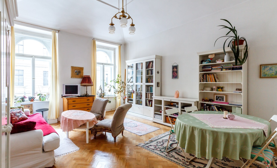 거실 풍경이 있는 사진