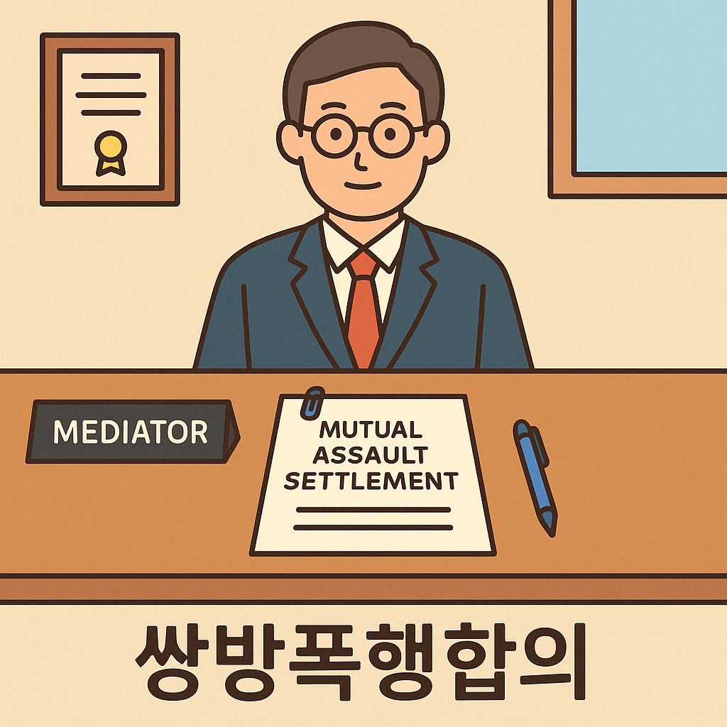 강릉형사변호사, 쌍방폭행합의