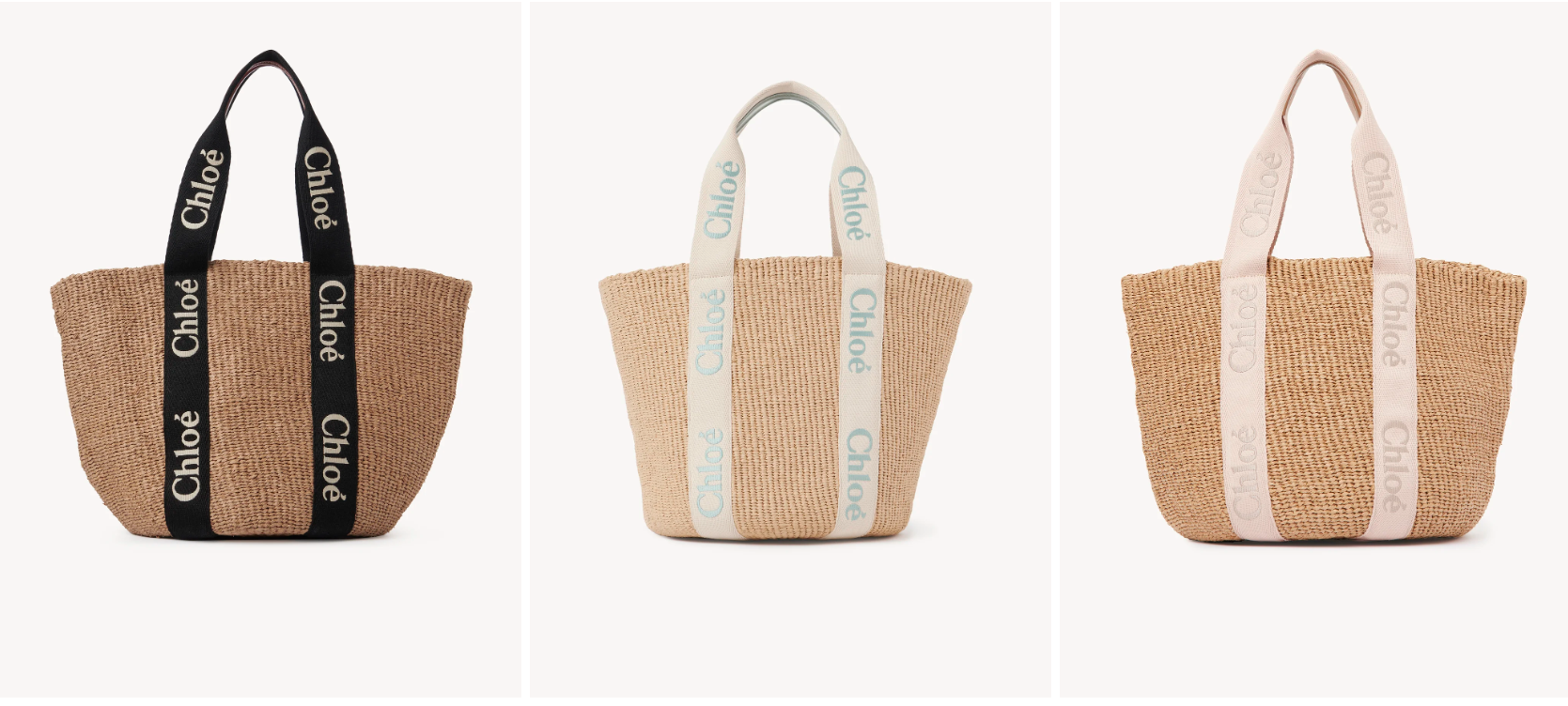 클로에 - 천연 섬유 라지 우디 바스켓