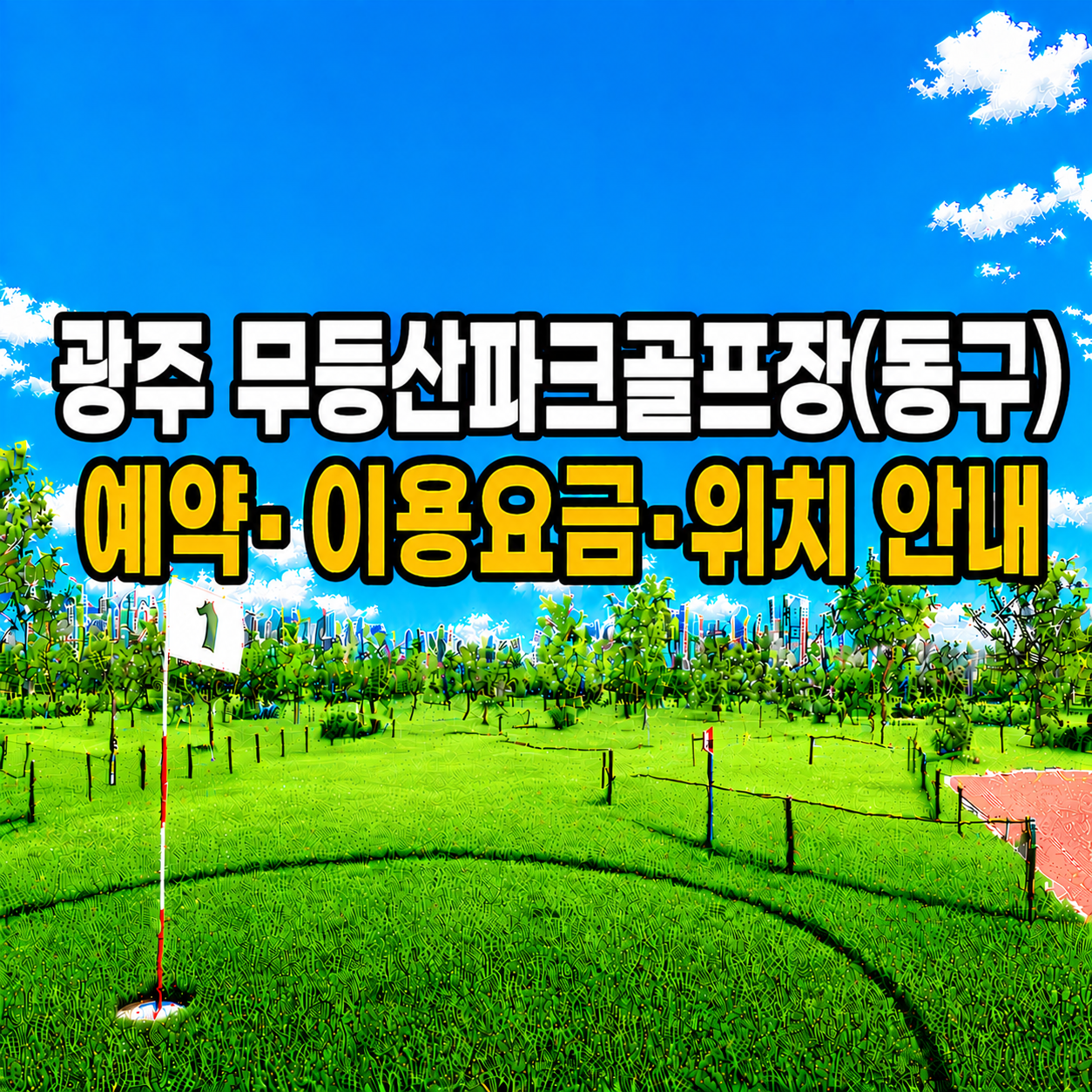무등산파크골프장(동구) 예약&middot;이용요금&middot;위치 안내 (광주 파크골프장 총정리)