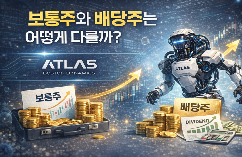 보통주 vs 배당주, 뭐가 다를까? 3분 완벽 정리