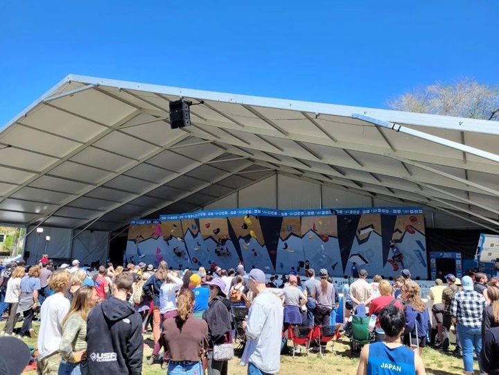 IFSC 솔트레이크시티 월드컵 현장