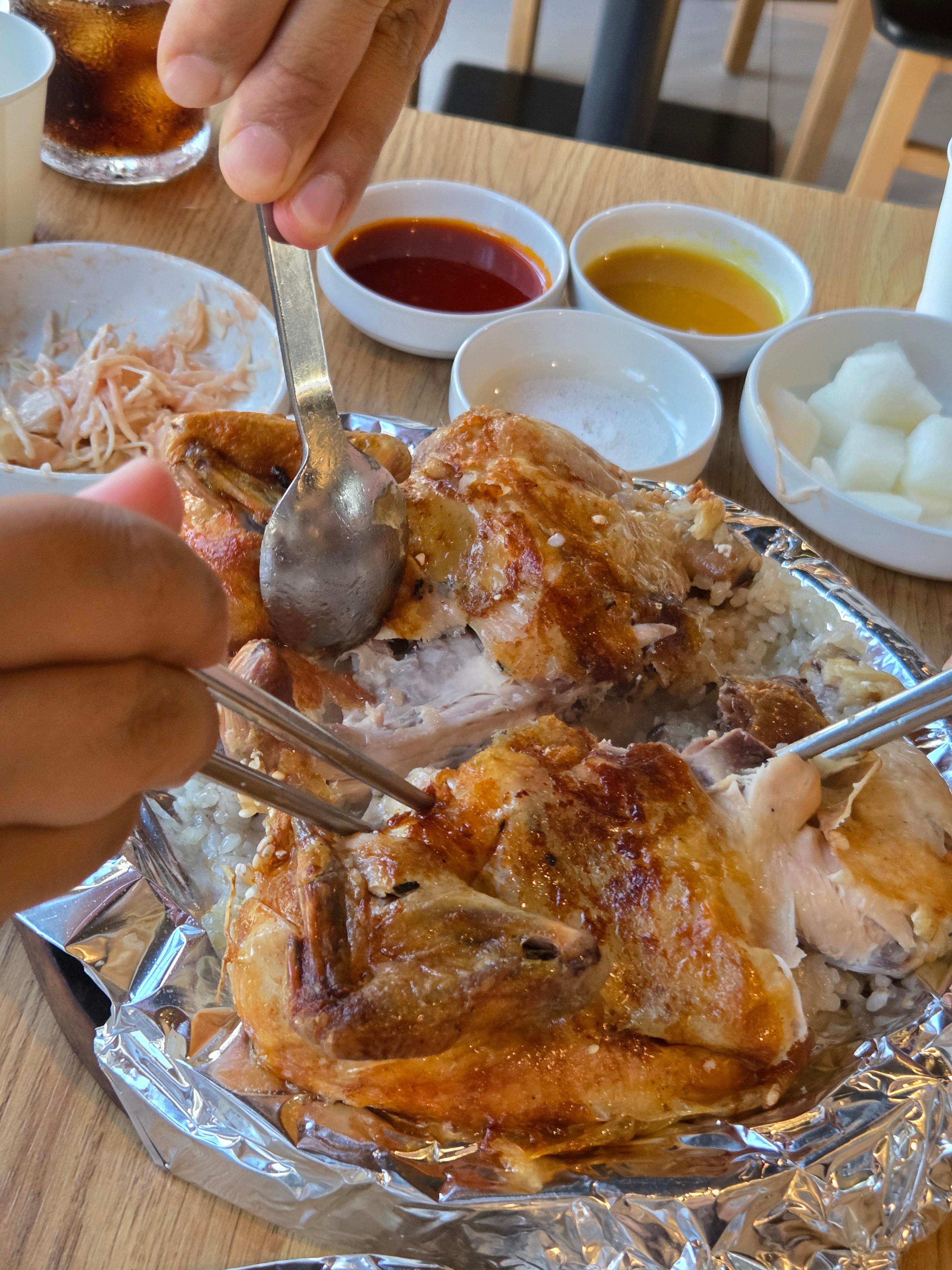 서울 근교 스타일 논현 한방 마늘 장작구이 신호등장작구이 통닭 맛집 솔직 후기 및 주차 