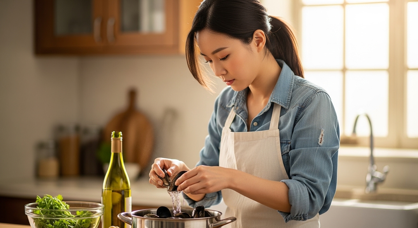 8월 제철음식 홍합