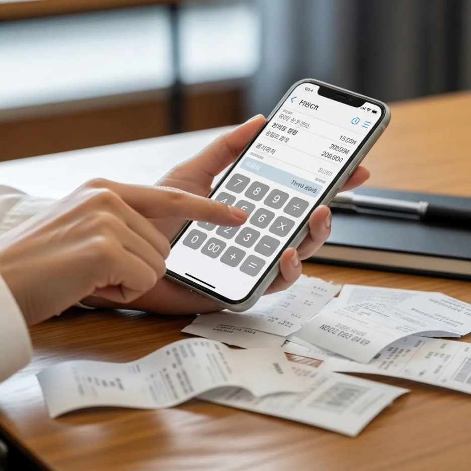 생각과 달랐던 계산법, 핵심은 '차액'이었네요