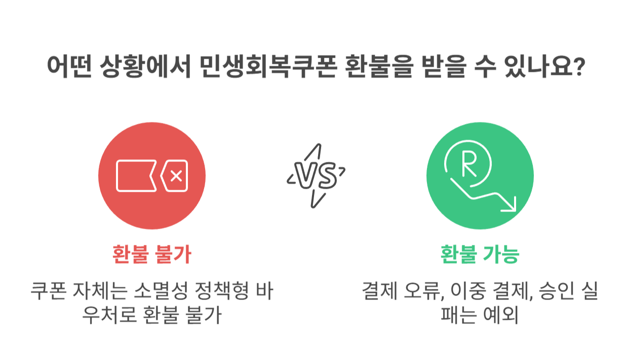 환불 가능 여부 및 절차 한눈에 보기