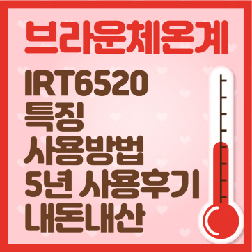 브라운체온계 IRT6520