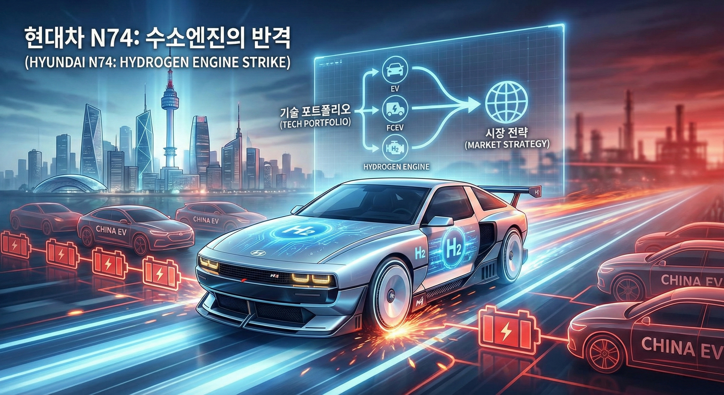 현대차 수소 엔진