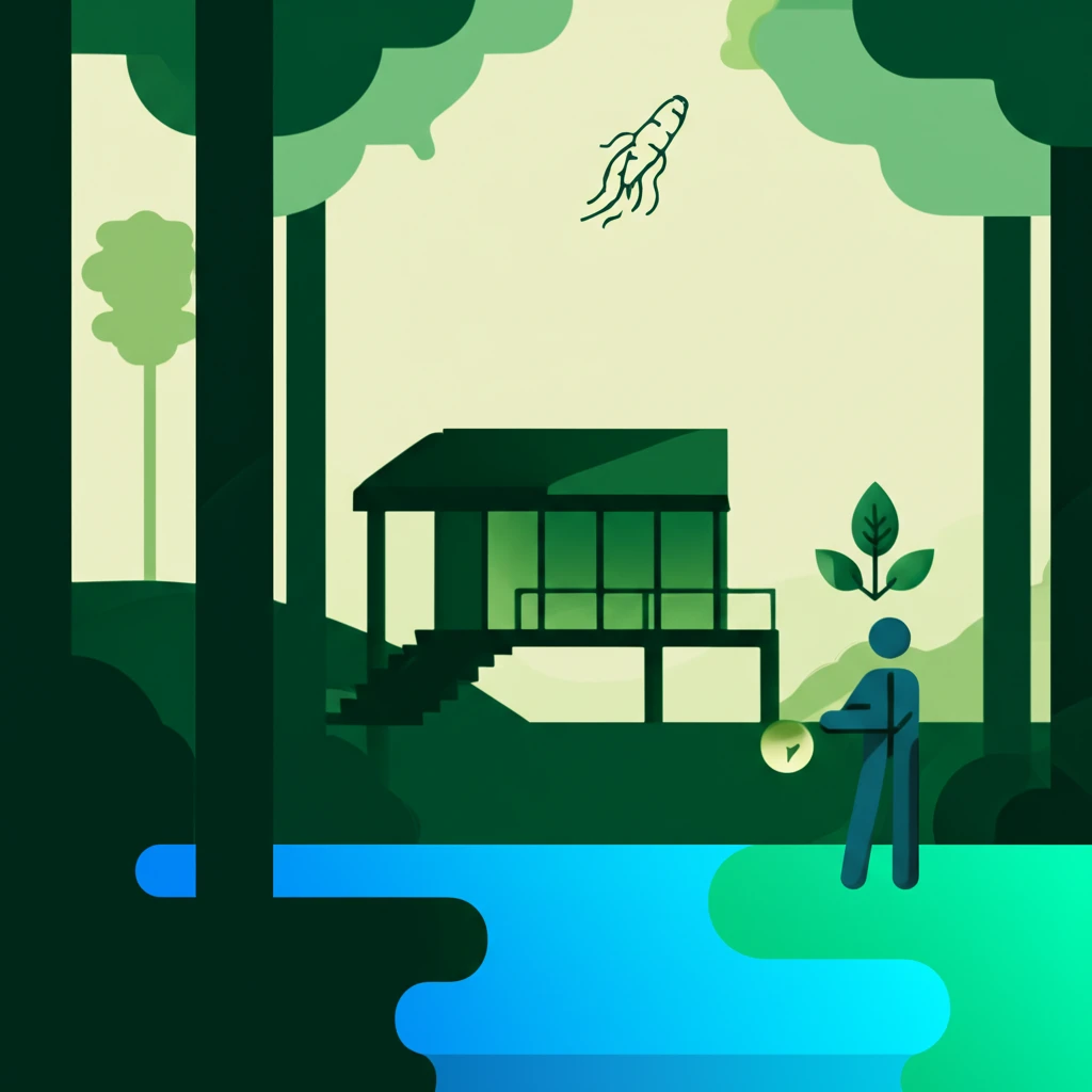 스트레스 감소 면역력 강화 금산 잣나..