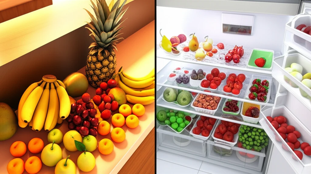 절대 미리 씻지 마세요! 과일 신선함..