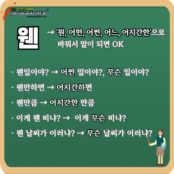 ‘왠’과 ‘웬’ 정확하게 기억하기: 왠만 vs 웬만 / 왠일 vs 웬일 / 왠지 vs 웬지